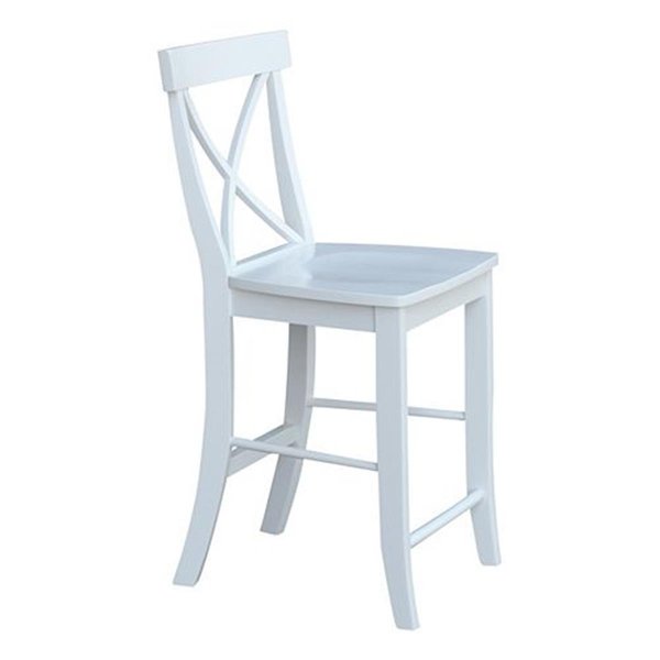 Homestyle 24 in. X-back Counterheight Stool HO321305